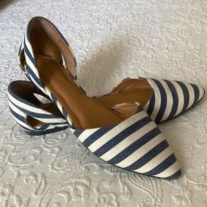 Women’s MERONA Blue and White Flats